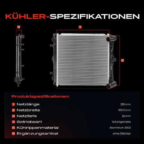 1x Kühler Wasserkühler Motorkühler für Porsche 911 996 Boxster 986 Bild 1x Kühler Wasserkühler Motorkühler für Porsche 911 996 Boxster 986
