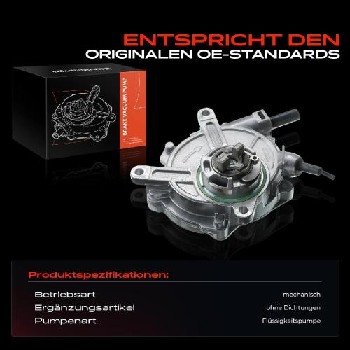 1x Unterdruckpumpe Bremsanlage Vakuumpumpe für Mercedes-Benz W203 W204 S203 S204 CL203 A207 Bild 1x Unterdruckpumpe Bremsanlage Vakuumpumpe für Mercedes-Benz W203 W204 S203 S204 CL203 A207