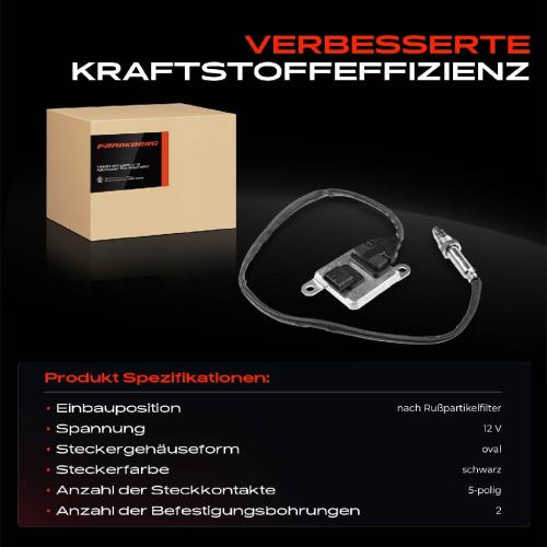 1x Nox Sensor Nitrogen Oxide Lamdasonde nach Rußpartikelfilter für BMW E90 E91 E92 E93 E60 E61 E63 Bild 1x Nox Sensor Nitrogen Oxide Lamdasonde nach Rußpartikelfilter für BMW E90 E91 E92 E93 E60 E61 E63