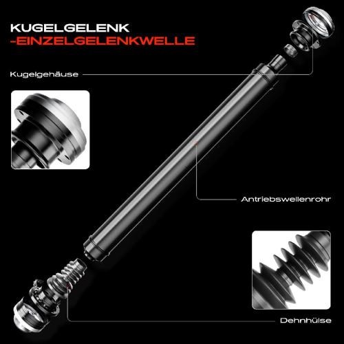 Frankberg 1x Kardanwelle Gelenkwelle Vorderachse für VW Touareg 7L6 7L7 7LA 3.0L 3.2L 3.6L 4.2L 6.0L 2002-2010 Bild Frankberg 1x Kardanwelle Gelenkwelle Vorderachse für VW Touareg 7L6 7L7 7LA 3.0L 3.2L 3.6L 4.2L 6.0L 2002-2010