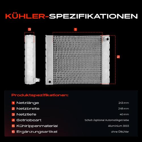 1x Kühler Wasserkühler Motorkühler für BMW 5er F10 M5 6er F06 F12 M6 X6 F16 F86 4.4L Bild 1x Kühler Wasserkühler Motorkühler für BMW 5er F10 M5 6er F06 F12 M6 X6 F16 F86 4.4L