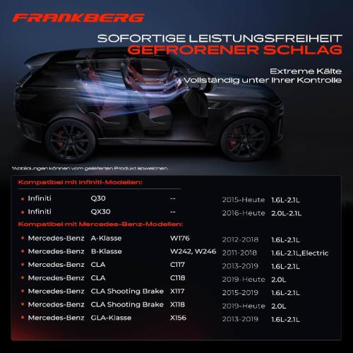 Frankberg 1x Klimakompressor für Mercedes-Benz W176 W242 W246 X156 Infiniti Q30 Bild Frankberg 1x Klimakompressor für Mercedes-Benz W176 W242 W246 X156 Infiniti Q30