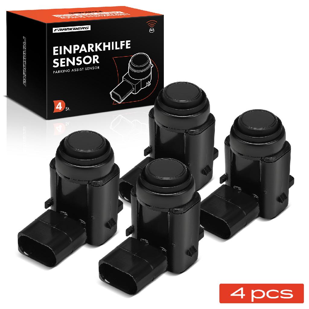 Frankberg 4x Parksensor PDC Sensor Hinten für VW Golf 4 1J1 1J5 Bora Skoda Fabia