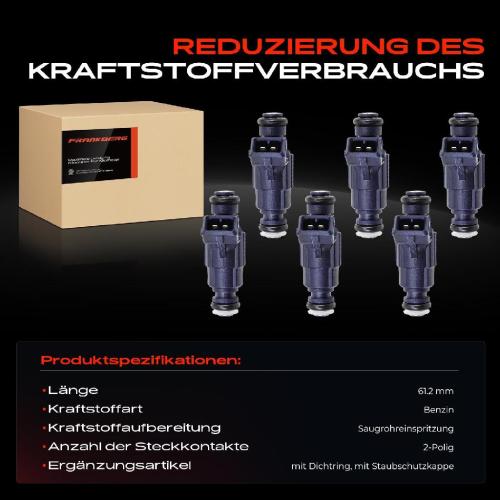 6x Einspritzventil Einspritzdüse für Mercedes-Benz W203 W210 W211 W220 R170 W639 Bild 6x Einspritzventil Einspritzdüse für Mercedes-Benz W203 W210 W211 W220 R170 W639