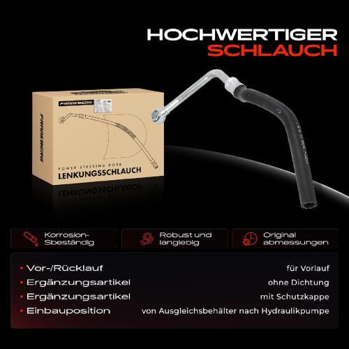 1x Hydraulikschlauch Lenkung für BMW 7er E38 3.5L 4.4L 1996-2001 Bild 1x Hydraulikschlauch Lenkung für BMW 7er E38 3.5L 4.4L 1996-2001