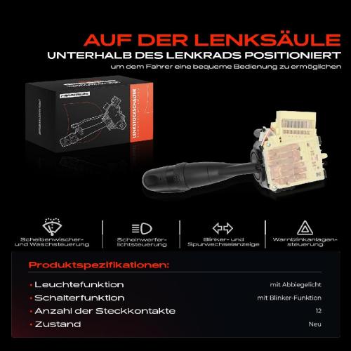 1x Kombischalter Lenkstockschalter für Suzuki Grand Vitara II JT TD Swift III EZ Bild 1x Kombischalter Lenkstockschalter für Suzuki Grand Vitara II JT TD Swift III EZ