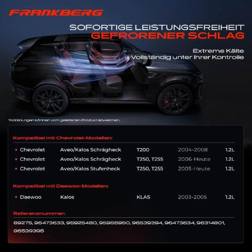 1x Klimakompressor für Chevrolet Aveo/Kalos T200 T250 T255 Kalos KLAS Bild 1x Klimakompressor für Chevrolet Aveo/Kalos T200 T250 T255 Kalos KLAS
