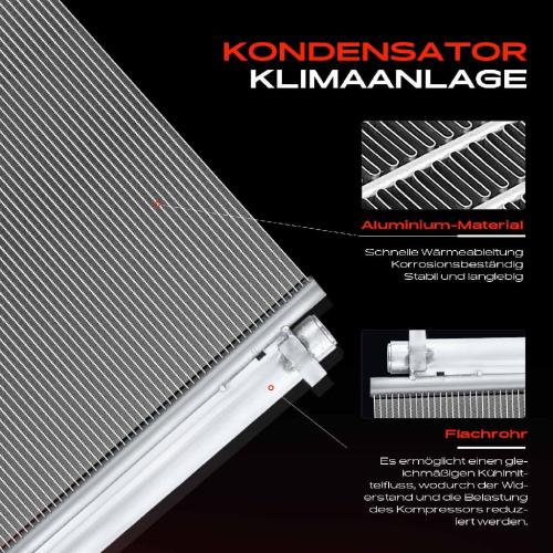 Frankberg 1x Kondensator Klimaanlage für Hyundai iX35 EL ELH LM KIA Sportage Bild Frankberg 1x Kondensator Klimaanlage für Hyundai iX35 EL ELH LM KIA Sportage