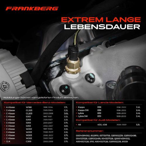 1x Kraftstoffdruck Sensor für Mercedes-Benz W202 CL203 W168 S203 W210 S210 W463 Bild 1x Kraftstoffdruck Sensor für Mercedes-Benz W202 CL203 W168 S203 W210 S210 W463