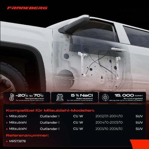 1x Fensterheber Vorne Rechts für Mitsubishi Outlander I CU W 2.0 2.4 2002-2006 Bild 1x Fensterheber Vorne Rechts für Mitsubishi Outlander I CU W 2.0 2.4 2002-2006