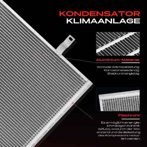 Frankberg 1x Kondensator Klimaanlage für Mazda RX-8 FE SE 1.3L 2003-2012 Bild Frankberg 1x Kondensator Klimaanlage für Mazda RX-8 FE SE 1.3L 2003-2012