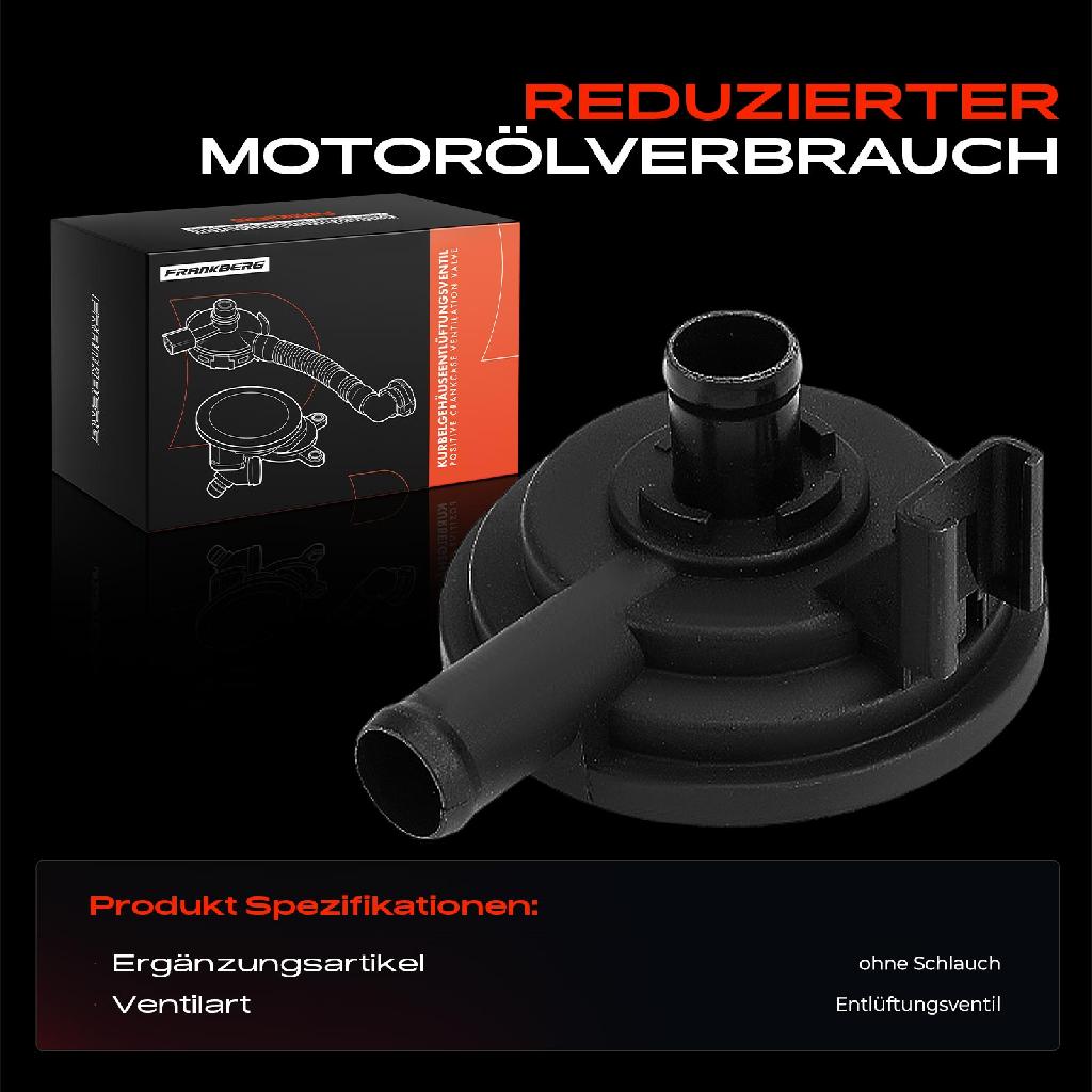 1x Ventil Kurbelgehauseentluftung für Opel Vectra C Z02 Zafira/Zafira A05 2003-2012