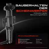 1x Scheinwerferreinigung Waschwasserdüse Vorne Links für BMW 7er F01 F02 F03 F04 2008-2015
