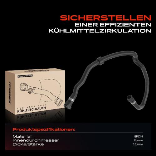 1x Kühlerschlauch Kühlwasserschlauch für BMW 5er F07 F10 Touring F11 535i 3.0L 2013-2017 Bild 1x Kühlerschlauch Kühlwasserschlauch für BMW 5er F07 F10 Touring F11 535i 3.0L 2013-2017