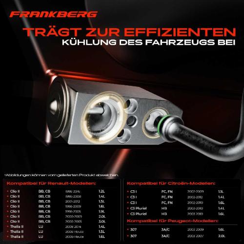 1x Expansionsventil Klimaanlage für Citroën Xsara Picasso Peugeot 206 Renault Clio Bild 1x Expansionsventil Klimaanlage für Citroën Xsara Picasso Peugeot 206 Renault Clio