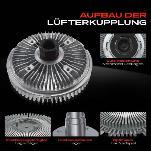 1x Lüfterkupplung Kühlerlüfte für BMW 7er E65 E66 E67 X5 E53 Land Rover LM 3.6L 4.4L 6.0L Bild 1x Lüfterkupplung Kühlerlüfte für BMW 7er E65 E66 E67 X5 E53 Land Rover LM 3.6L 4.4L 6.0L