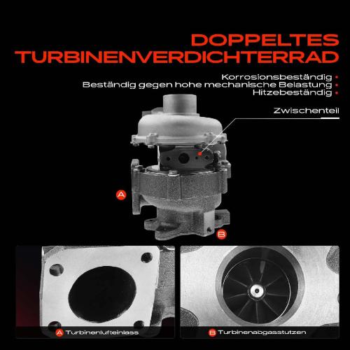 Frankberg 1x Abgasturbolader für Ford Ranger ET Mazda BT-50 Pick-up CD UN BT-50 Pritsche/Fahrgestell Bild Frankberg 1x Abgasturbolader für Ford Ranger ET Mazda BT-50 Pick-up CD UN BT-50 Pritsche/Fahrgestell