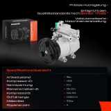 1x Klimakompressor für Hyundai Getz TB 1.4L 1.6L 2005-2009