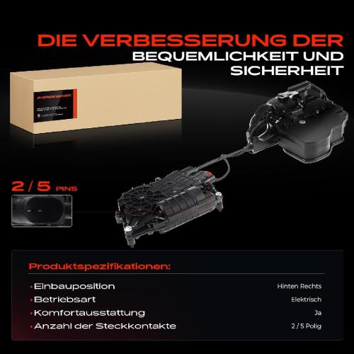1x Türschloss Hinten Rechts für BMW 7er F01 F02 F03 F04 3.0L 4.4L 6.0L 2008-2015 Bild 1x Türschloss Hinten Rechts für BMW 7er F01 F02 F03 F04 3.0L 4.4L 6.0L 2008-2015