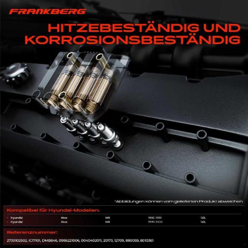 Frankberg 1x Zündmodul Zündspule für Hyundai Atos MX 1.0L 1998-2000 Bild Frankberg 1x Zündmodul Zündspule für Hyundai Atos MX 1.0L 1998-2000
