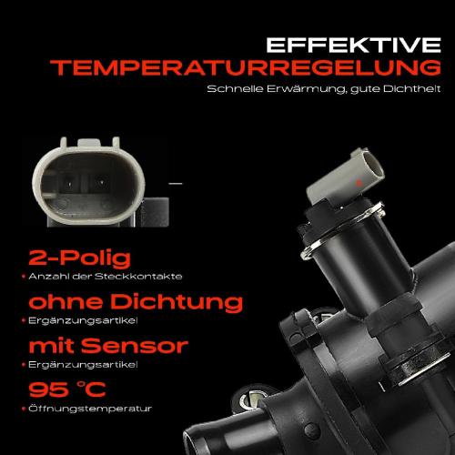 Frankberg 1x Thermostat Kühlmittel für Mercedes-Benz C-Klasse CLS E-Klasse GLC Sprinter 3,5-T Bild Frankberg 1x Thermostat Kühlmittel für Mercedes-Benz C-Klasse CLS E-Klasse GLC Sprinter 3,5-T
