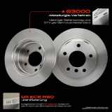 2x Bremsscheiben Hinterachse für Mazda 323 C IV F VI S 6 Hatchback Kombi Station Wagon 1993-2014