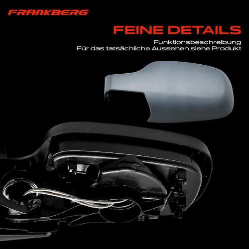 Frankberg 1x Außenspiegel Links für Renault Clio III Grandtour BR0/1 CR0/1 KR0/1 2005-2014 Bild Frankberg 1x Außenspiegel Links für Renault Clio III Grandtour BR0/1 CR0/1 KR0/1 2005-2014