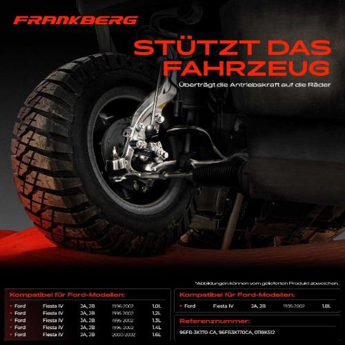 1x Achsschenkel Radaufhängung Vorderachse Rechts für Ford Fiesta IV JA JB 1995-2002 Bild 1x Achsschenkel Radaufhängung Vorderachse Rechts für Ford Fiesta IV JA JB 1995-2002