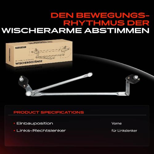 1x Wischergestänge Vorne für Chevrolet Daewoo Lanos KLAT Bild 1x Wischergestänge Vorne für Chevrolet Daewoo Lanos KLAT