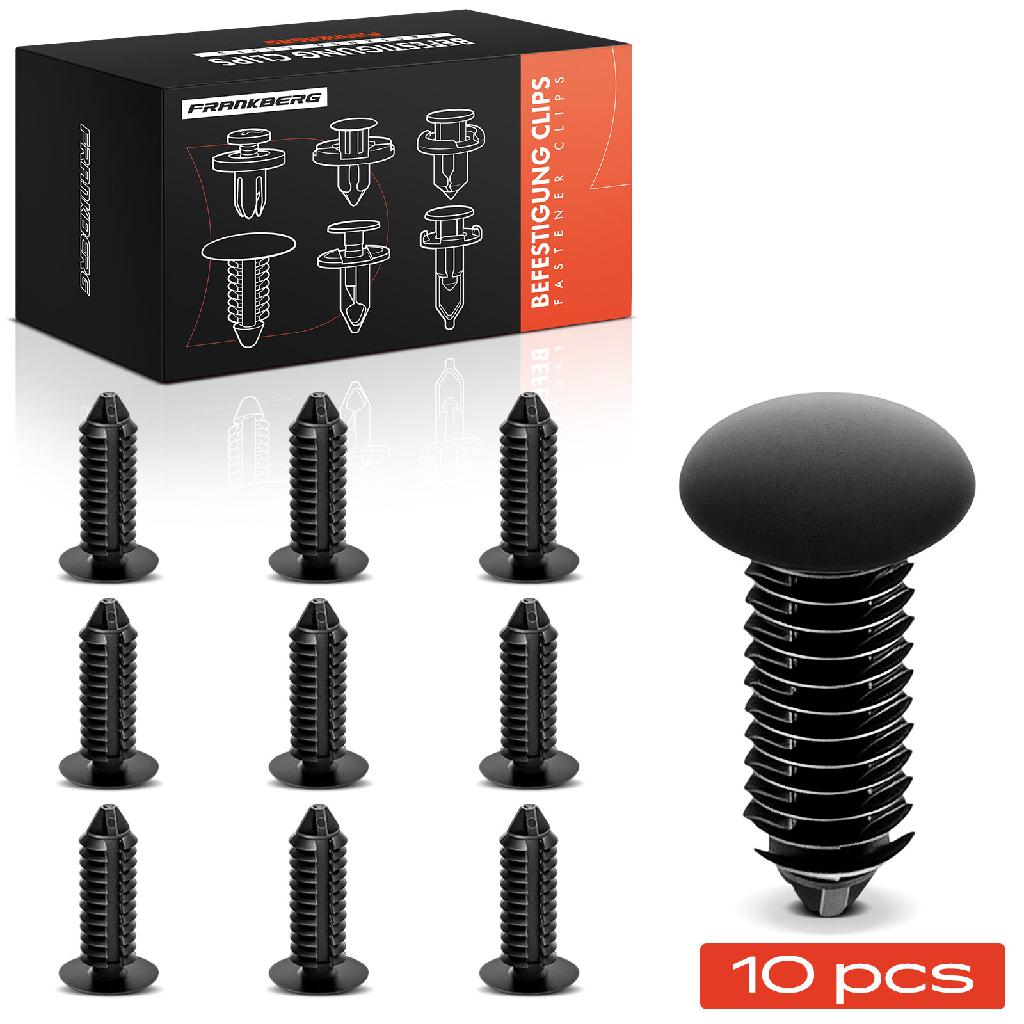 10x Befestigungsclips Kofferraum für BMW E36 E46 E90 E91 E81 E87 F20 F21 E34
