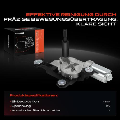 Frankberg 1x Wischermotor Scheibenwischermotor Hinten für VW Caddy III 2C 2K Touran 1T Bild Frankberg 1x Wischermotor Scheibenwischermotor Hinten für VW Caddy III 2C 2K Touran 1T