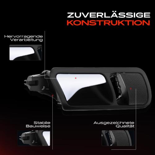 1x Türgriff Hinten Rechts innen für VW Passat Variant 1.4L 1.6L 1.8L 1.9L 2.0L 3.2L 3.6L 2005-2011 Bild 1x Türgriff Hinten Rechts innen für VW Passat Variant 1.4L 1.6L 1.8L 1.9L 2.0L 3.2L 3.6L 2005-2011