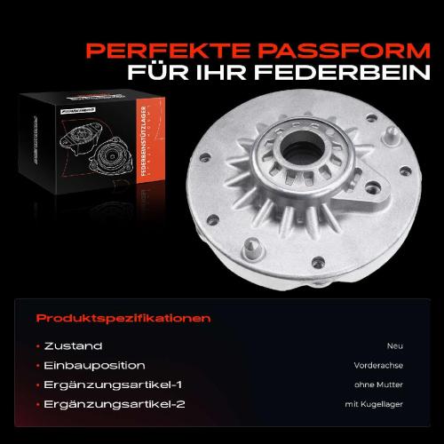 1x Domlager Federbeinstütz lager für BMW F45 F46 X1 F48 MINI F54 F60 Bild 1x Domlager Federbeinstütz lager für BMW F45 F46 X1 F48 MINI F54 F60