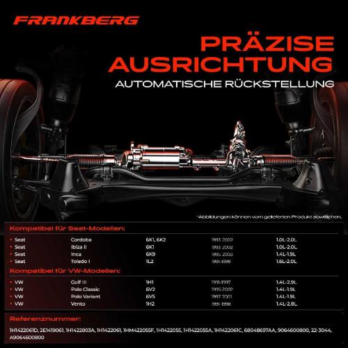 1x Lenkgetriebe Servolenkgetriebe für VW Golf III IV Seat Cordoba Inca Bild 1x Lenkgetriebe Servolenkgetriebe für VW Golf III IV Seat Cordoba Inca