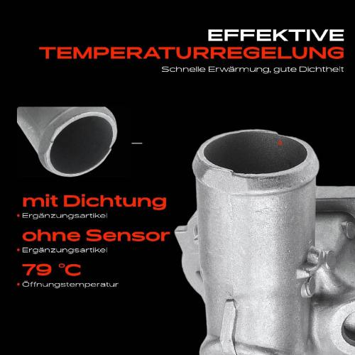 1x Thermostat Kühlmittel für Iveco Daily IV/V/VI Kasten Pritsche/Fahrgestell Bj ab 2007 Bild 1x Thermostat Kühlmittel für Iveco Daily IV/V/VI Kasten Pritsche/Fahrgestell Bj ab 2007