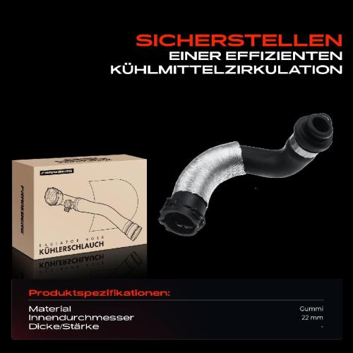 1x Kühlerschlauch Kühlwasserschlauch für BMW E81 E82 E87 E88 120i E91 E93 320i E60 520i X1 Z4 Bild 1x Kühlerschlauch Kühlwasserschlauch für BMW E81 E82 E87 E88 120i E91 E93 320i E60 520i X1 Z4