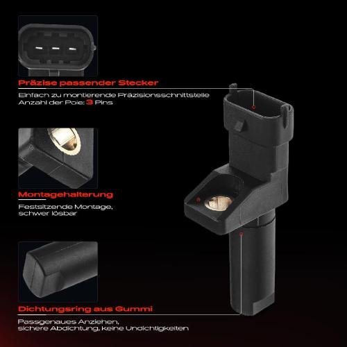 1x Kurbelwellensensor Impulsgeber für Mercedes-Benz W203 W204 S204 W211 S211 W164 B906 CLK CLS Bild 1x Kurbelwellensensor Impulsgeber für Mercedes-Benz W203 W204 S204 W211 S211 W164 B906 CLK CLS