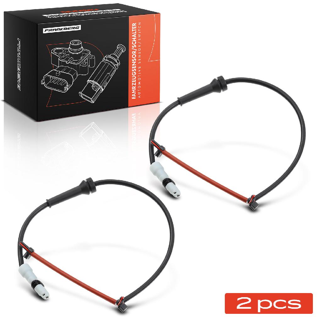 2x Warnkontakt Bremsbelagverschleiß Hinterachse für Porsche Boxster Cayman 986 987