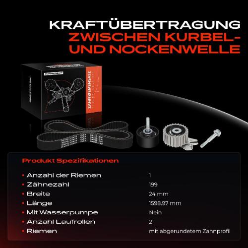 1x Zahnriemensatz Zahnriemen für Fiat Ducato Jeep Compass Alfa Romeo Giulietta 2.0L Bild 1x Zahnriemensatz Zahnriemen für Fiat Ducato Jeep Compass Alfa Romeo Giulietta 2.0L
