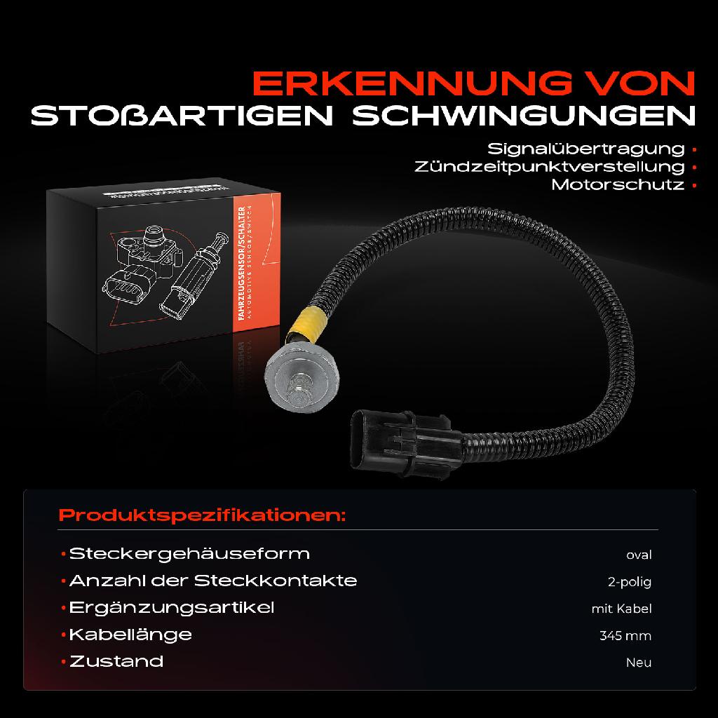 1x Klopfsensor Klopfgeber für Hyundai Santa Fé I Sonata IV Trajet KIA Magentis