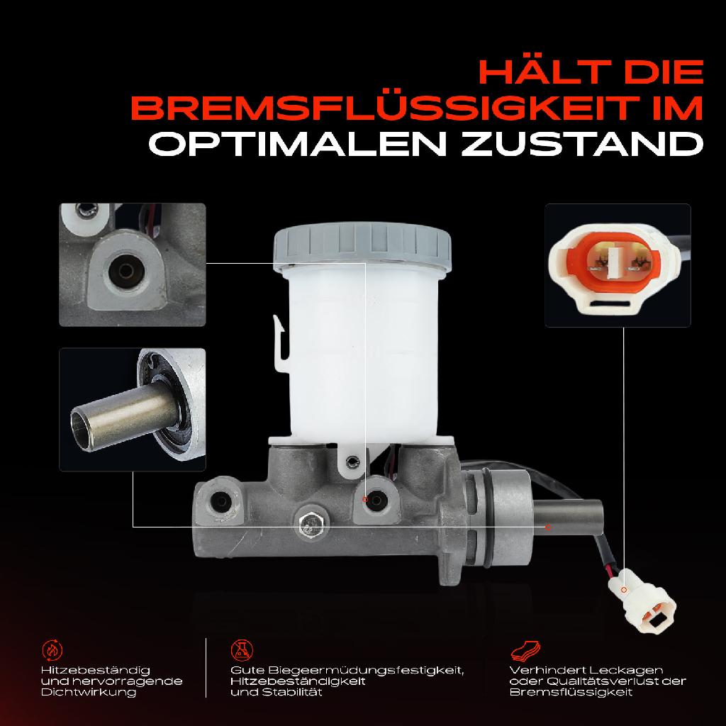 1x Hauptbremszylinder Bremszylinder für Suzuki SJ 413 OS Samurai 1984-2004 1.0L 1.3L