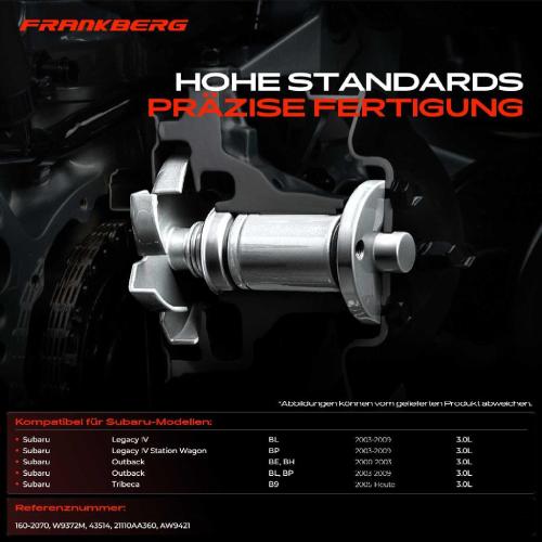 1x Wasserpumpe Kühlwasserpumpe für Subaru Legacy 4 BL B13 Outback BE BH BL BP Tribeca B9 3.0L Bild 1x Wasserpumpe Kühlwasserpumpe für Subaru Legacy 4 BL B13 Outback BE BH BL BP Tribeca B9 3.0L
