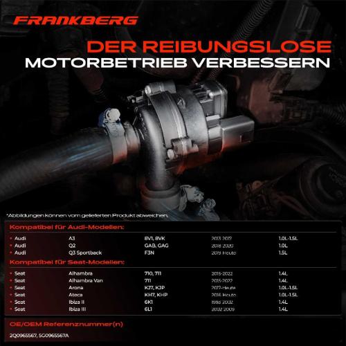 1x Zusatzwasserpumpe Standheizung für VW Audi A1 A3 Q2 Q3 Seat Alhambra Arona Skoda Bild 1x Zusatzwasserpumpe Standheizung für VW Audi A1 A3 Q2 Q3 Seat Alhambra Arona Skoda