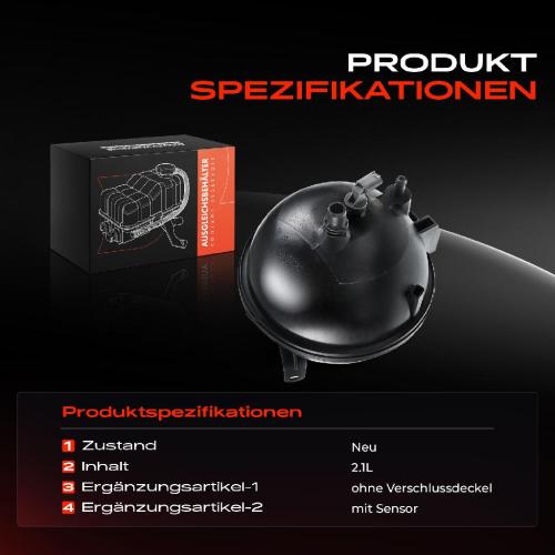 1x Ausgleichsbehälter Kühlmittelbehälter für BMW X3 F25 X4 F26 1.6L 2.0L 2010-2018 Bild 1x Ausgleichsbehälter Kühlmittelbehälter für BMW X3 F25 X4 F26 1.6L 2.0L 2010-2018