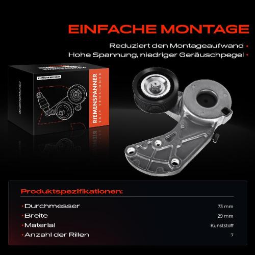 1x Spannrolle Riemenspanner für VW Phaeton Touareg Audi Q7 Porsche Cayenne 3.2L 3.6L Bild 1x Spannrolle Riemenspanner für VW Phaeton Touareg Audi Q7 Porsche Cayenne 3.2L 3.6L