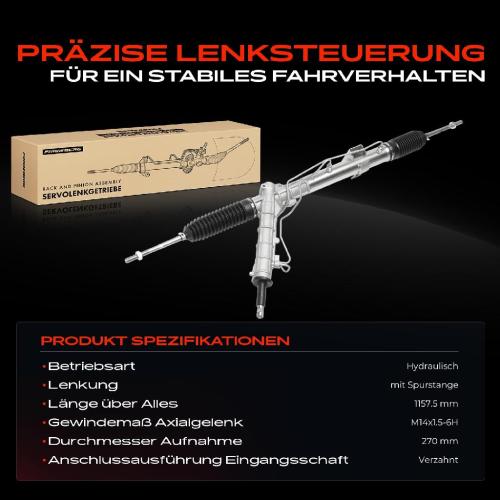 Frankberg 1x Lenkgetriebe Servolenkgetriebe für Nissan Primastar X83 Opel Vivaro Renault Trafic II Bild Frankberg 1x Lenkgetriebe Servolenkgetriebe für Nissan Primastar X83 Opel Vivaro Renault Trafic II