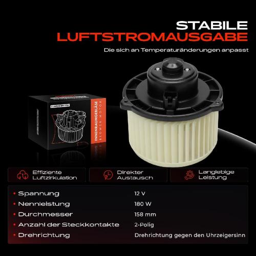 1x Gebläsemotor Innenraumgebläse für Toyota Celica T23 1999-2005 Bild 1x Gebläsemotor Innenraumgebläse für Toyota Celica T23 1999-2005