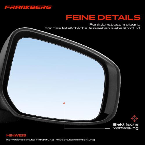 1x Außenspiegel Rechts für Mitsubishi Mirage/Space Star A0A 1.0L 1.2L Bj ab 2012 Bild 1x Außenspiegel Rechts für Mitsubishi Mirage/Space Star A0A 1.0L 1.2L Bj ab 2012