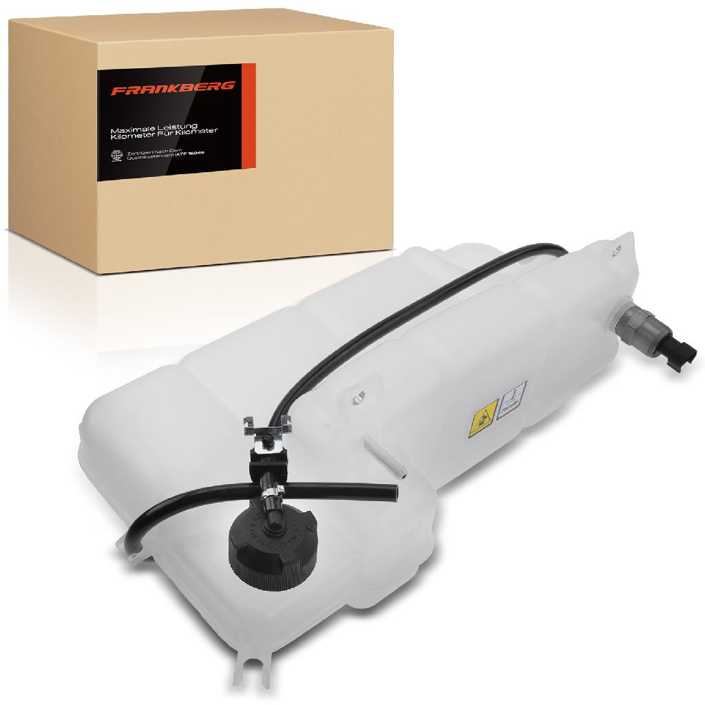 Frankberg 1x Ausgleichsbehälter Kühlmittelbehälter für Iveco Daily IV Bus Kasten Pritsche/Fahrgestell 2006-2012