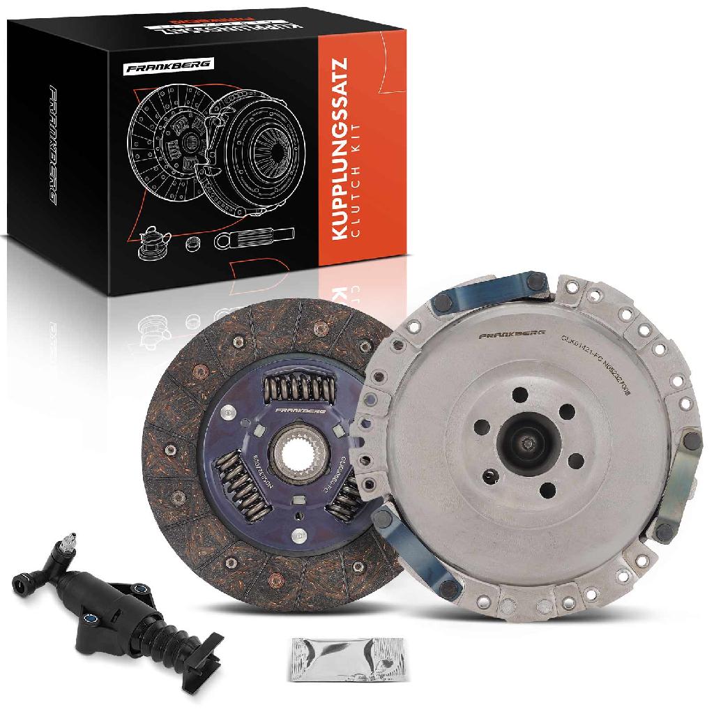 Frankberg 1x Kupplungssatz für VW Golf IV Bora Variant Audi A3 Seat Leon Toledo II Skoda Octavia I Combi